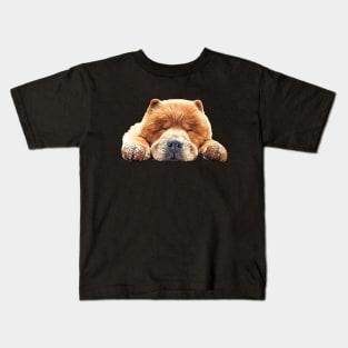 Chow Chow Paws Kids T-Shirt